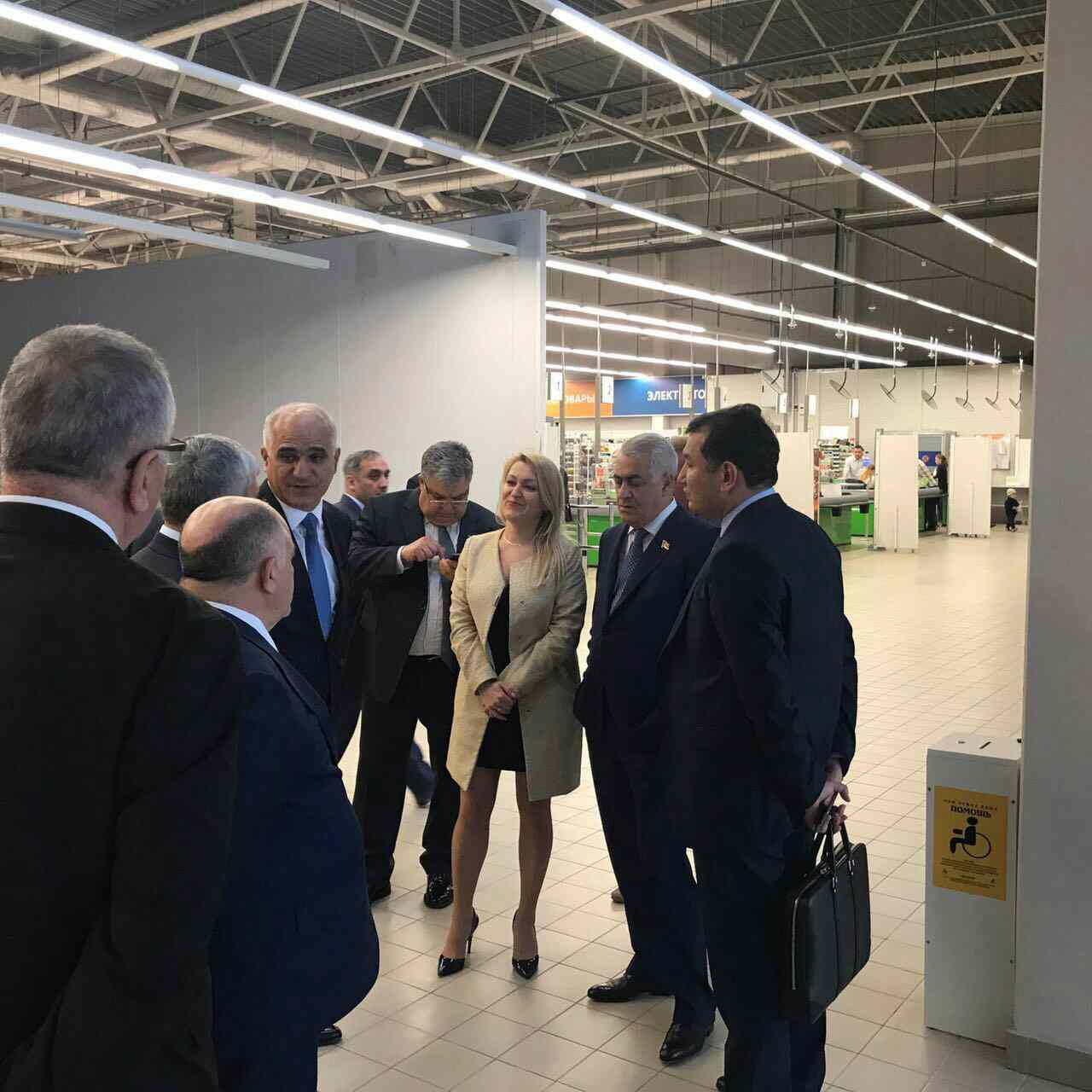 Открытие первого Торгового дома Азербайджана