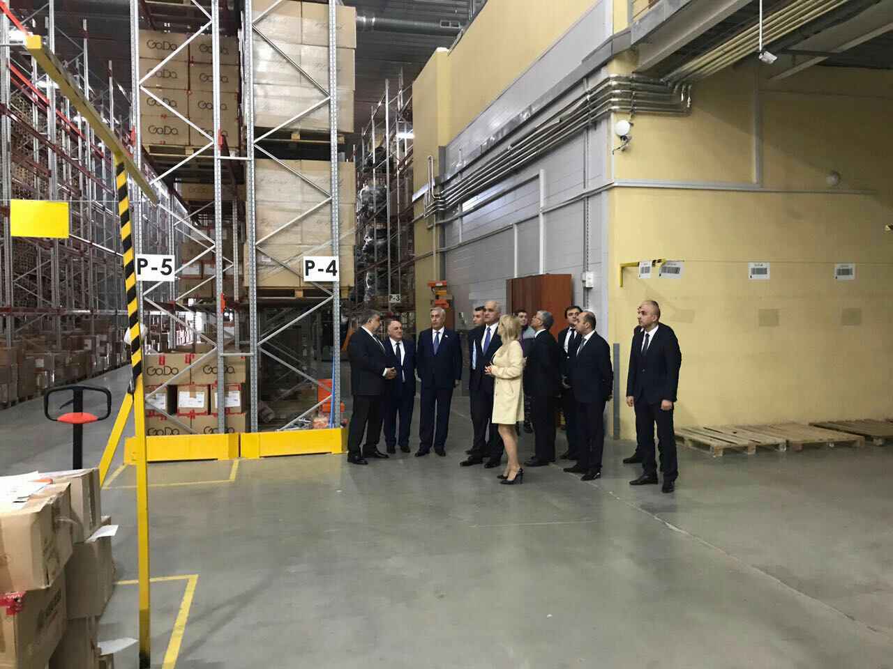 Открытие первого Торгового дома Азербайджана